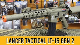 Lancer Tactical LT15 Gen 2 Airsoft Gun Review [upl. by Iruyas]