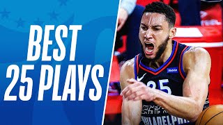 Ben Simmons 25 BEST PLAYS of His Career 🎉 [upl. by Andromada208]