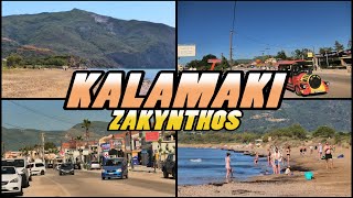 KALAMAKI  Zakynthos Greece 4k [upl. by Nazler]