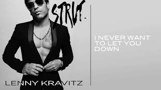 Lenny Kravitz  I Never Want To Let You Down Official Audio [upl. by Sharona400]