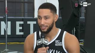 Ben Simmons 2024 Nets Media Day [upl. by Adli162]