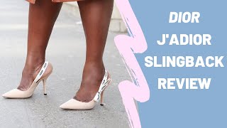 Dior Slingback Heels Review For Size 11 Feet amp Plus Size [upl. by Pandolfi]