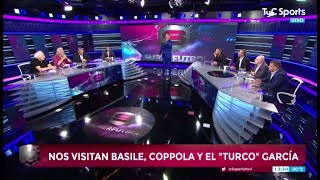 El Coco Basile el Turco García y Guillermo Coppola en Superfútbol [upl. by Neelrak]