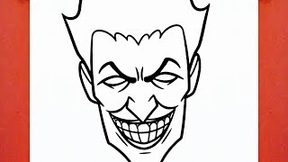 HOW TO DRAW THE JOKER [upl. by Lucania]