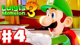 Luigis Mansion 3  Gameplay Walkthrough Part 4  Mice Stealing Buttons Nintendo Switch [upl. by Dnumyar]