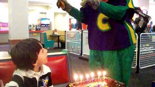 khris birthday chucke cheeses [upl. by Pamelina]