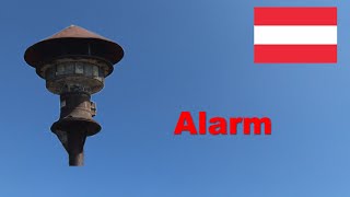 Sirenensignal quotAlarmquot Österreich [upl. by Grobe339]