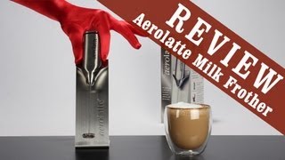 Aerolatte Milk Frother  Exclusive Review [upl. by Annaeiluj]