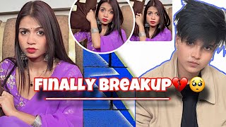 FINALLY BREAKUP 🥺💔 rajjufam love sad vlog vlogger [upl. by Lowis]