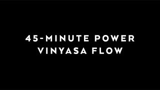 45Minute Power Vinyasa Flow With Josh Kramer [upl. by Aikan924]