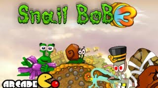 Snail Bob 3 Complete Walkthrough Levels 1  25 HD [upl. by Llenroc711]