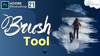 How to use Brush Tool in Photoshop HINID  Photoshop Tutorial 21 [upl. by Enisaj]