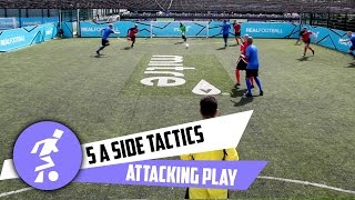 5 a side attacking tactics [upl. by Simaj]