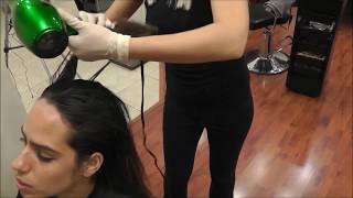 Keratin Hair treatment How to Instructional Video Express formula [upl. by Odidnac]