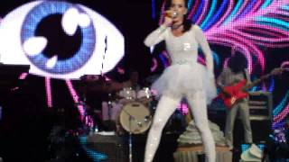 Katy Perry performing Peacock live at World Stage 2010 [upl. by Drofniw411]