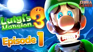 Luigis Mansion 3 Gameplay Walkthrough Part 1  Luigis Vacation The Last Resort [upl. by Doi204]