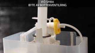 Byte av bottenventilring  Ifö Spira toalett [upl. by Noemad373]