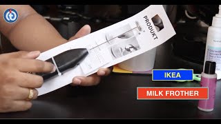 IKEA MILK FROTHER Review amp Battery Installation [upl. by Ttebroc]