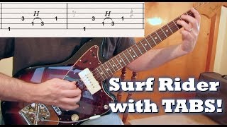 Surf Guitar Surf Rider with TABS [upl. by Leandro813]