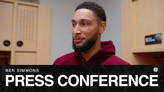 Ben Simmons  PostGame Press Conference  Brooklyn Nets vs Los Angeles Lakers [upl. by Dane]