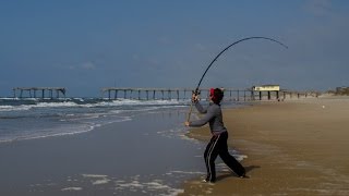 What to EXPECT Surf Fishing at NC Outer BanksCatching Everything [upl. by Survance]