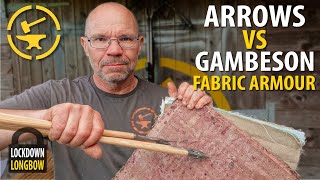 Arrows vs Gambeson fabric armour [upl. by Ellennahs]