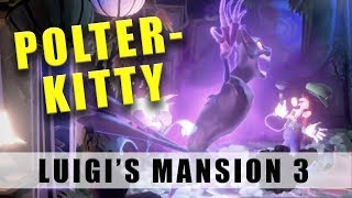 Luigis Mansion 3 how to catch and beat Polterkitty [upl. by Hwang]