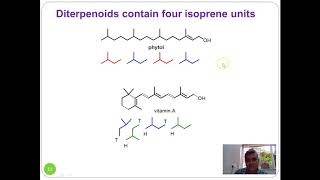 Lecture 1 Terpenes and Terpenoids [upl. by Mariken826]