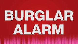 Burglar Alarm SOUND EFFECT  Einbruch Einbrecher Alarm SOUNDS [upl. by Godard]