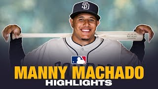 Manny Machado Career Highlights [upl. by Odnamla461]