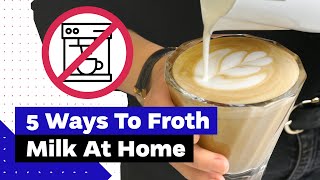 How To Froth Milk At Home Best Milk Frothers Review [upl. by Noirad346]