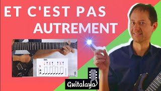 CEST COMME ÇA tuto guitare ✅ [upl. by Hux]