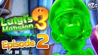 Gooigi Chambrea Boss  Luigis Mansion 3 Gameplay Walkthrough Part 2 [upl. by Kowalski]