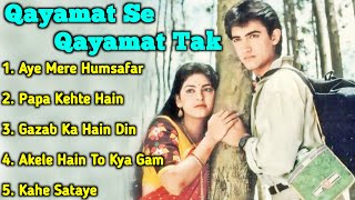 Qayamat Se Qayamat Tak Movie All SongsAamir Khan amp Juhi Chawlamusical worldMUSICAL WORLD [upl. by Reinert]