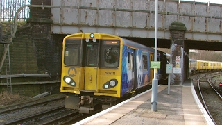 Half an Hour at 216  Birkenhead North Station 1022017  Class 507 508 terminus [upl. by Htrag]