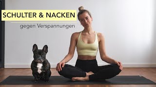 Yoga Anfänger  Schulter und Nacken  gegen Verspannungen [upl. by Viki668]