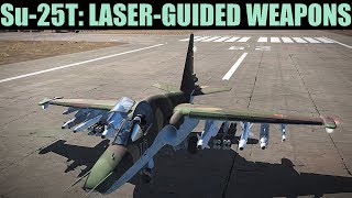 Su25T Frogfoot LaserGuided Missiles Tutorial  DCS WORLD [upl. by Ahsinrats]