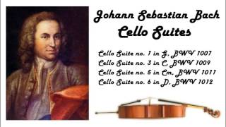 Johann Sebastian Bach  Cello suites in 432 Hz great for reading or studying [upl. by Alexandro316]