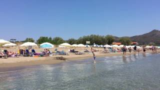 Surprising Moment On Kalamaki Beach Zakynthos [upl. by Dnomyar]